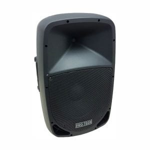רמקול מוגבר פרוטק “12 נגן SD/USB/BT‏ עם 1 יחידת חגורה + מיקרופון