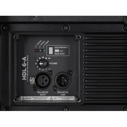 רמקול Line Array אקטיבי מסדרת HDL של RCF