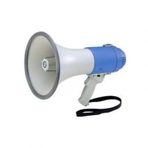 מגאפון איכותי בעוצמה של 25 וואט