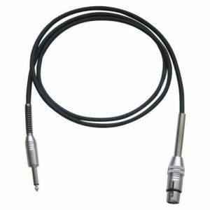 כבל מיקרופון XLR/PL באורך 6 מ’