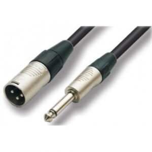כבל XLR m – PL m אורך 15מ.