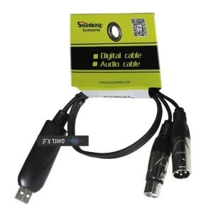 ממיר XLR-USB SOUNDKING