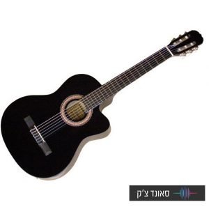 גיטרה קלאסית מוגברת עם תיק ARMANDO