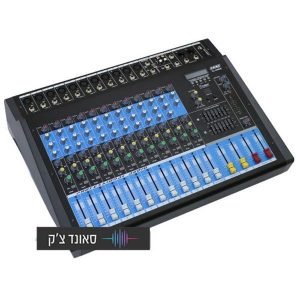 מיקסר 10 ער. מוגבר 1600W PMIX KL-1208D