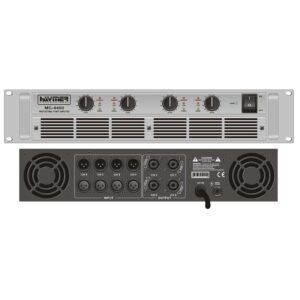 מגבר 4 ערוצים 400W BTS PA MC-4400