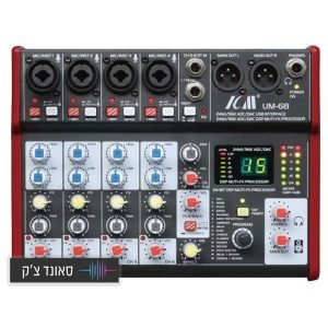 מיקסר USB 6Ch ICM