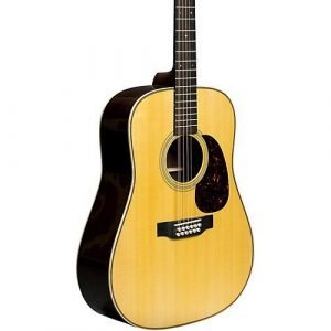 גיטרה אקוסטית 12 מיתרים מוגברת L.R BAGGS +ארגז MARTIN HD1228