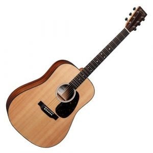 גיטרה אקוסטית שמאלית מוגברת + נרתיק MARTIN D-10E LH