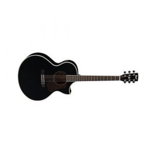 גיטרה אקוסטית מוגברת CORT NDX20 BK