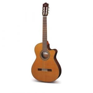 גיטרה קלאסית מוגברת CUENCA 30 CW E1 CUT AWAY