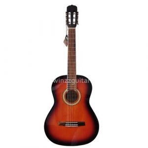 גיטרה קלאסית + נרתיק WINZZ AC965H SUNBURST Winnz