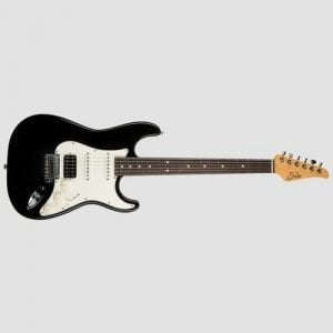 גיטרה חשמלית SUHR Classic S Black HSS SSCII ROSEWOOD