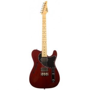 גיטרה חשמלית עם ווליום SUHR ALT T PRO TRANS BROWN