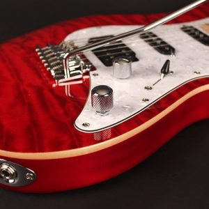 גיטרה 1/4 ווליום D’Angelico EXCEL SS sחלק עליון-bar tailpiece CHERRY