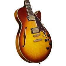 גיטרה 1/4 ווליום D’Angelico EXCEL SS sחלק עליון-bar tailpiece ICED TEA BURST