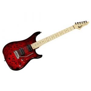 VIGIER Excalibur Thirteen 2013 Limited Edition Volcano Red Rosewood פינגרבורד
