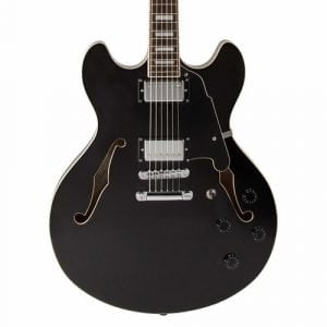 גיטרה רבע ווליום + נרתיק D’Angelico Premier DC BLACK