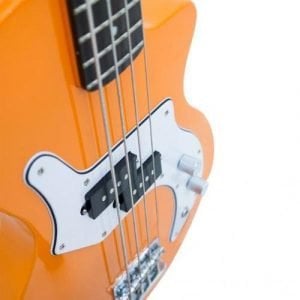 גיטרה בס בצבע כתום + נרתיק ORANGE O BASS