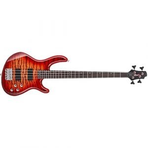 גיטרה בס אקטיבית CORT ACTION BASS DELUXE PLUS CRS
