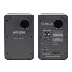 זוג מוניטורים לאולפן SAMSON MediaOne M30 Powered Studio Monitor