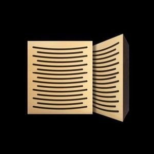 פנל אקוסטי מעץ Wood Panel 60 x 60 x 5 cm Ez acoustics