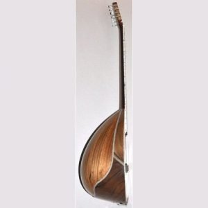 בוזוקי סאקיס מודל ΒΖ8-352N NATURAL WALNUT גב Sakis