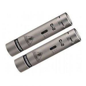 זוג מיקרופונים קיבולי אולפני ברינגר C-2 Behringer