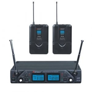 סט אלחוטי כפול 2 מדונה תדרים משתנים KARSECT WR-362-PT35-HT1A UHF