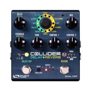 אפקט דיליי רוורב Source Audio Collider Delay+Reverb SA263