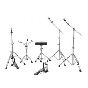 מערכת תופים “22 עם אביזרים LUDWIG Evolution Blue Sparkle