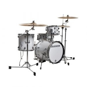 מערכת תופים LUDWIG BREAKBEATS LC179WTS White Sparkle 028