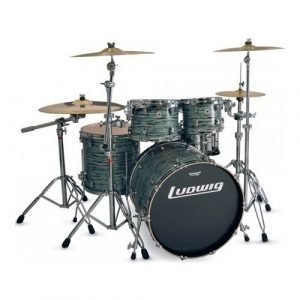 מערכת 4 חלקים “22 LUDWIG KEYSTONE USA Mint Oyster