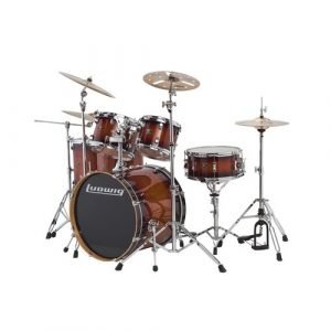 מערכת תופים “22 6 חלקים LUDWIG Evolution Maple Mahogany Burst