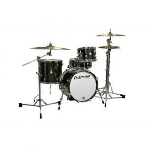 מערכת תופים LUDWIG BREAKBEATS LC179BKS Black Gold Sparkle 016
