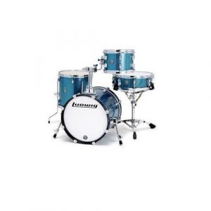 מערכת תופים LUDWIG BREAKBEATS LC179BLS Azure Blue Sparkle 023