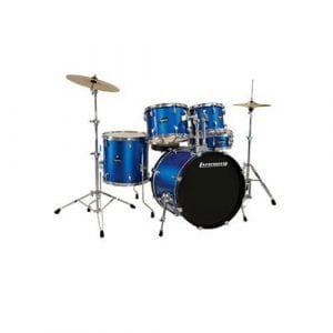 מערכת תופים 5 חלקים “22 כולל אביזרים ומצילות LUDWIG LC175 BL
