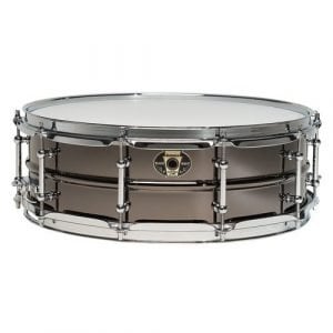 תוף סנר LUDWIG LW5514C BLACK MAGIC w/ Chrome Die-Cast Hoops & Tube Lugs 5.5 X 14