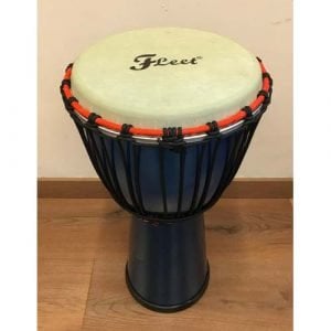 דג’מבה “10 עם חבלים צבעוני כולל נרתיק ורצועה FLEET Djembe 10