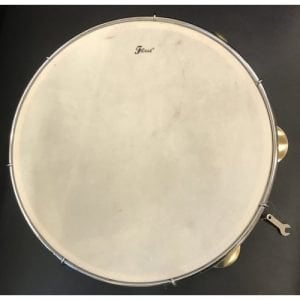 תוף יד 30 ס”מ עם ברגי כיוון ו 12 זוגות מצלצלים FLEET TKDB-126 BRASS