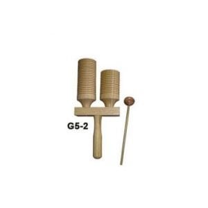 גביע עץ כפול + מקל הקשה FLEET G5-2