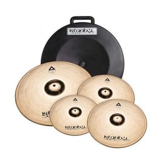 סט מצילות + ארגז קשיח “ISTANBUL XIST BRILLIANT 14″ 16″ 18” 20 Istanbul Agop