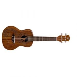 Uke Maluhia Tenor יוקליילי טנור איכותי מעץ מהגוני מבית Luna Luna Guitars