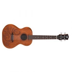 Uke Tattoo Tenor יוקליילי טנור איכותי בעיצוב הוואי מסורתי מבית Luna Luna Guitars