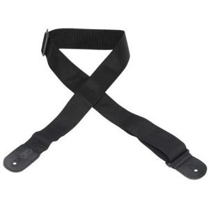 רצועה שחורה לגיטרה “2 LEVY’S M8POLY-BLK