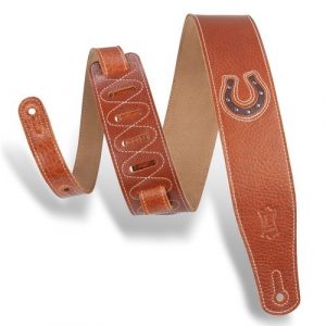 רצועה לגיטרה “2.5 LEVY’S MGS26L-004 Lucky Line Horseshoe