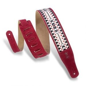 רצועה לגיטרה “2.5 LEVY’S MSJ26-BRG jacquard strip