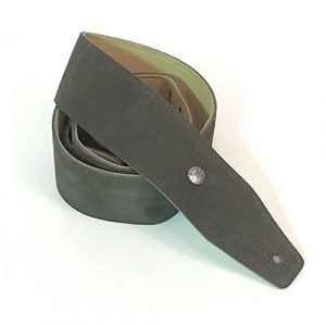 רצועה לגיטרה חומה DUNLOP STRAP SUEDE MAHOGNY