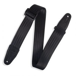 רצועה לגיטרה “2 LEVY’S M8SB-BLK Wide Black Seatbelt