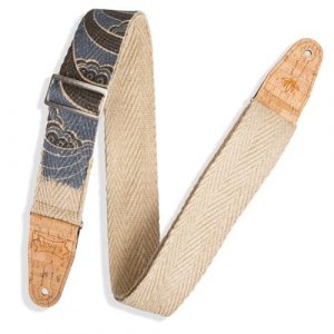 רצועה לגיטרה “2 LEVY’S MH8P-001 Hemp Webbing