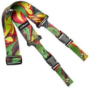 רצועה לגיטרה דימרציו STEVE VAI CLIPLOCK GREEN UNIVERSE DD2241 Dimarzio